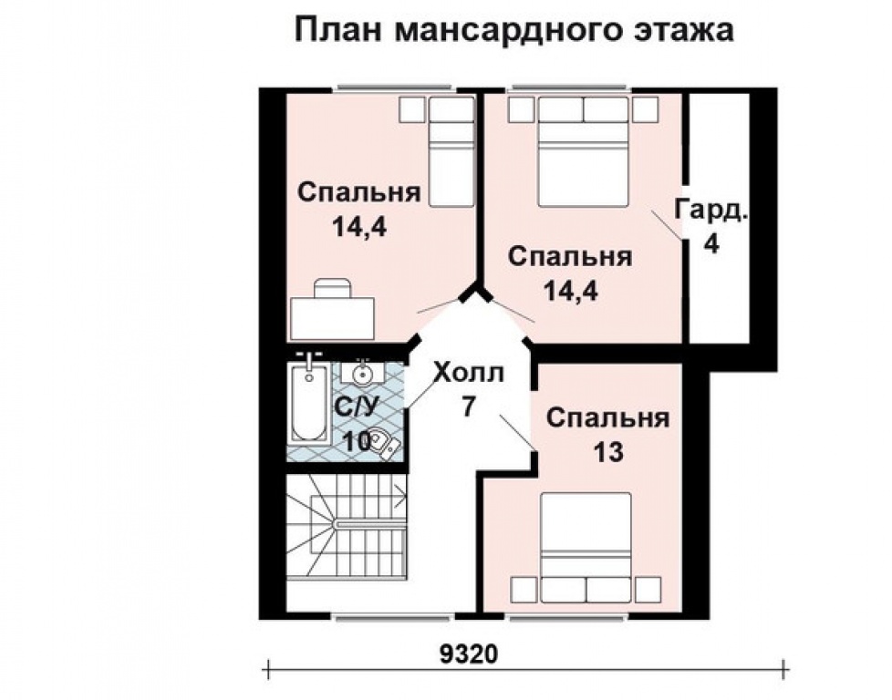 Проект дома Проект дома AS-180 - Фото 6