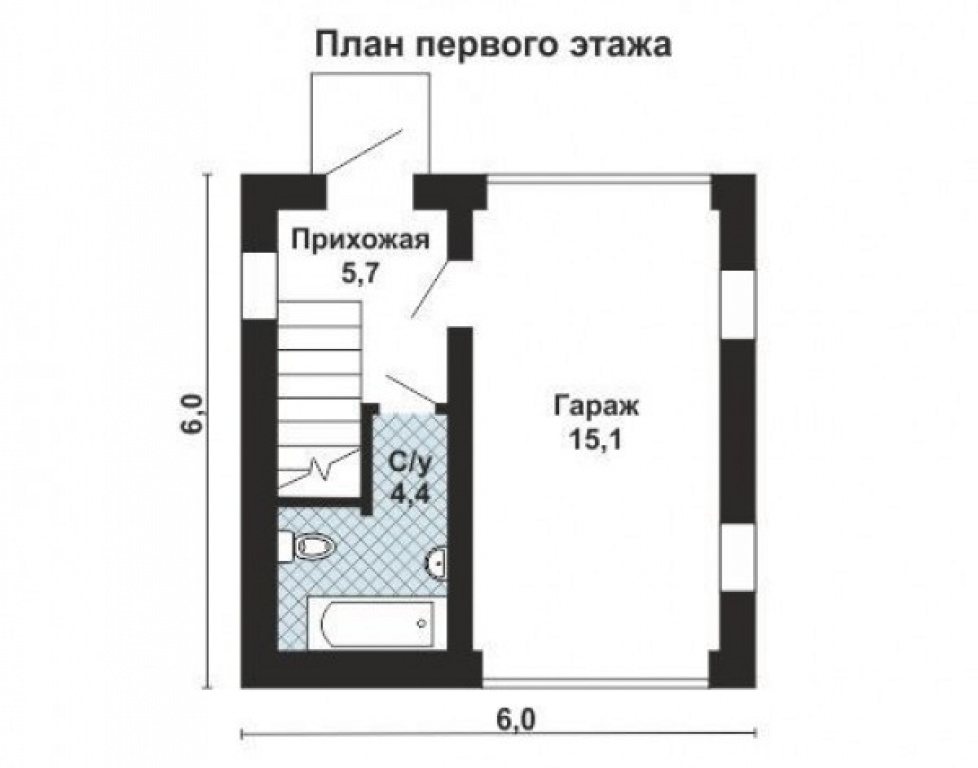 Проект дома Проект дома AS-2245 - Фото 1